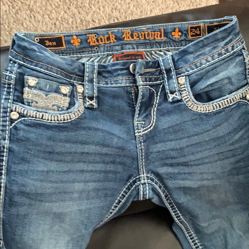 Rock Revival Skinny Jeans size 24